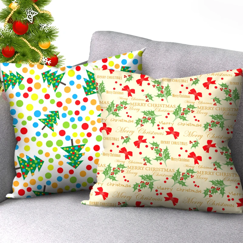 Christmas Throw Pillows Xtmas Tree Bow Crutch Plaid Printed Decorative Pillow Cover Home Decor for Bedroom Sofa Cushion Cover
Christmas Throw Pillows Xtmas Tree Bow Crutch Plaid Printed Decorative Pillow Cover Home Decor for Bedroom Sofa Cushion Cover
