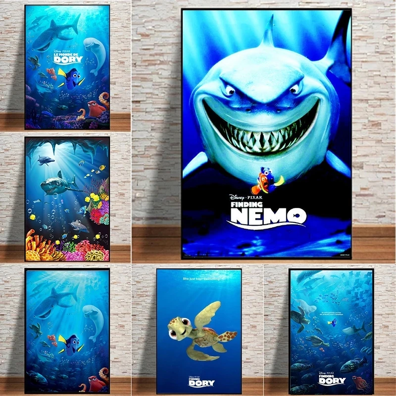 Home Decor Finding Nemo Canvas Hd Print Shark Bruce Posters Movie Painting Modern Wall Art Living Room Modular Picture No Frame
Home Decor Finding Nemo Canvas Hd Print Shark Bruce Posters Movie Painting Modern Wall Art Living Room Modular Picture No Frame