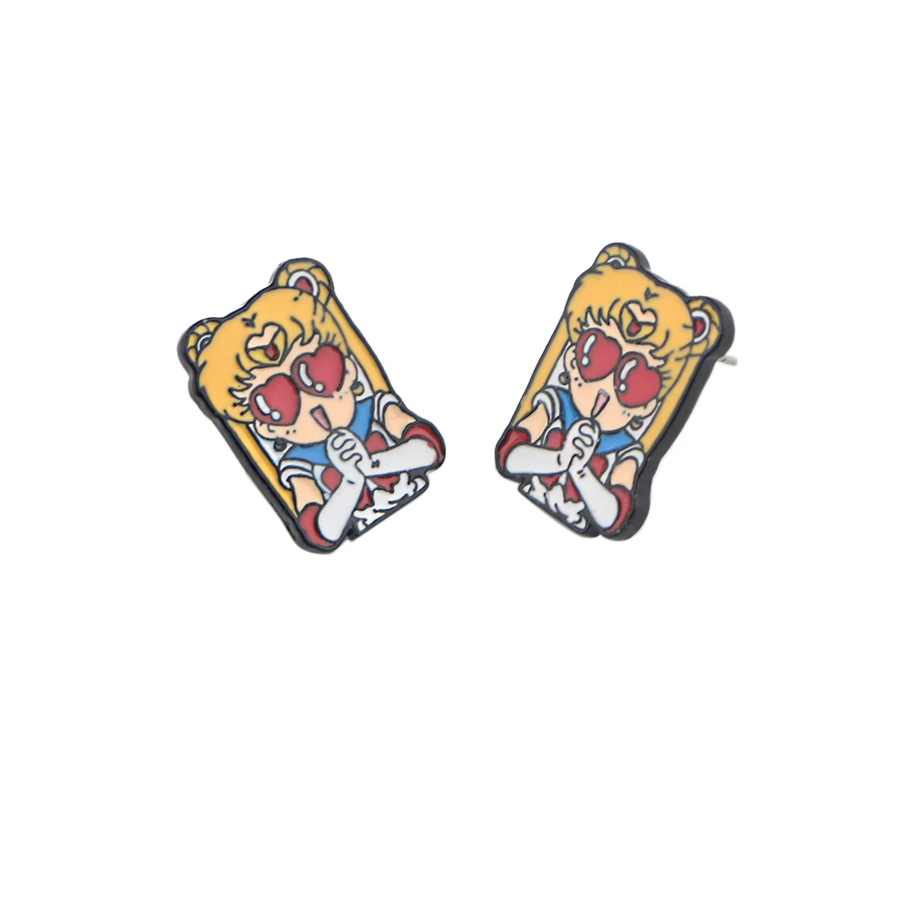 K2540 Anime Girl New Cute Earring Cartoon Earring Jewelry Stud Earrings For Women Gifts Girl
K2540 Anime Girl New Cute Earring Cartoon Earring Jewelry Stud Earrings For Women Gifts Girl
