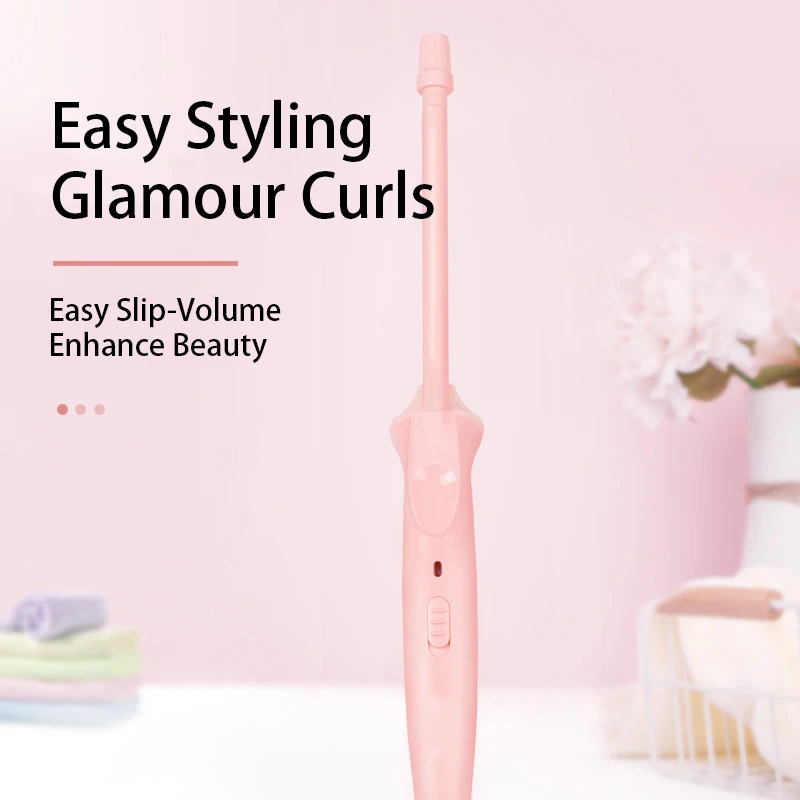 Профессиональные керамические щипцы для завивки волос, 9 мм
Профессиональные керамические щипцы для завивки волос, 9 мм