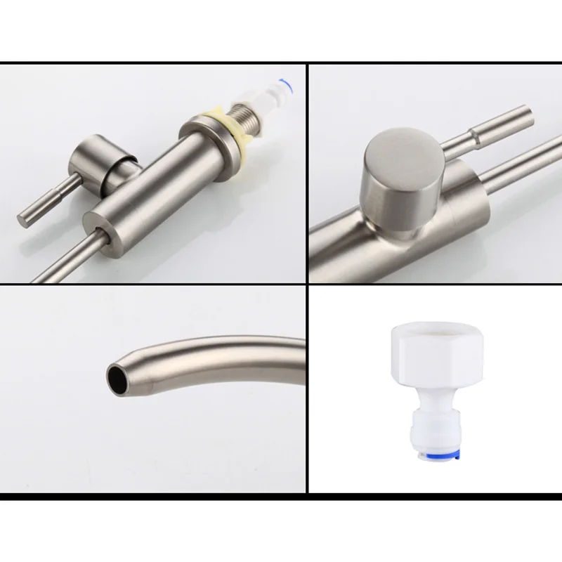 Kitchen Direct Drinking Water Filter Tap 304 Stainless Steel Ro Faucet Purify System Reverse Osmosis Robinet Cuisine Torneira
Kitchen Direct Drinking Water Filter Tap 304 Stainless Steel Ro Faucet Purify System Reverse Osmosis Robinet Cuisine Torneira