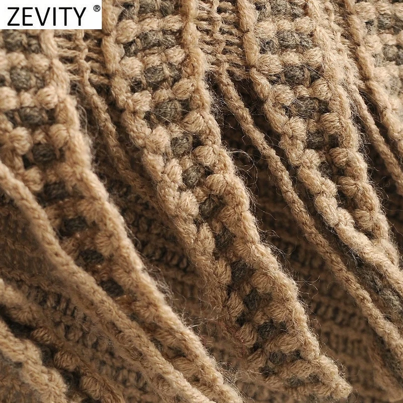 Zevity Women Fashion Hem Tassel Crocheted Knitted Shawl Sweater Female Patchwork Pullovers Chic Hollow Out Cloak Tops S531
Zevity Women Fashion Hem Tassel Crocheted Knitted Shawl Sweater Female Patchwork Pullovers Chic Hollow Out Cloak Tops S531