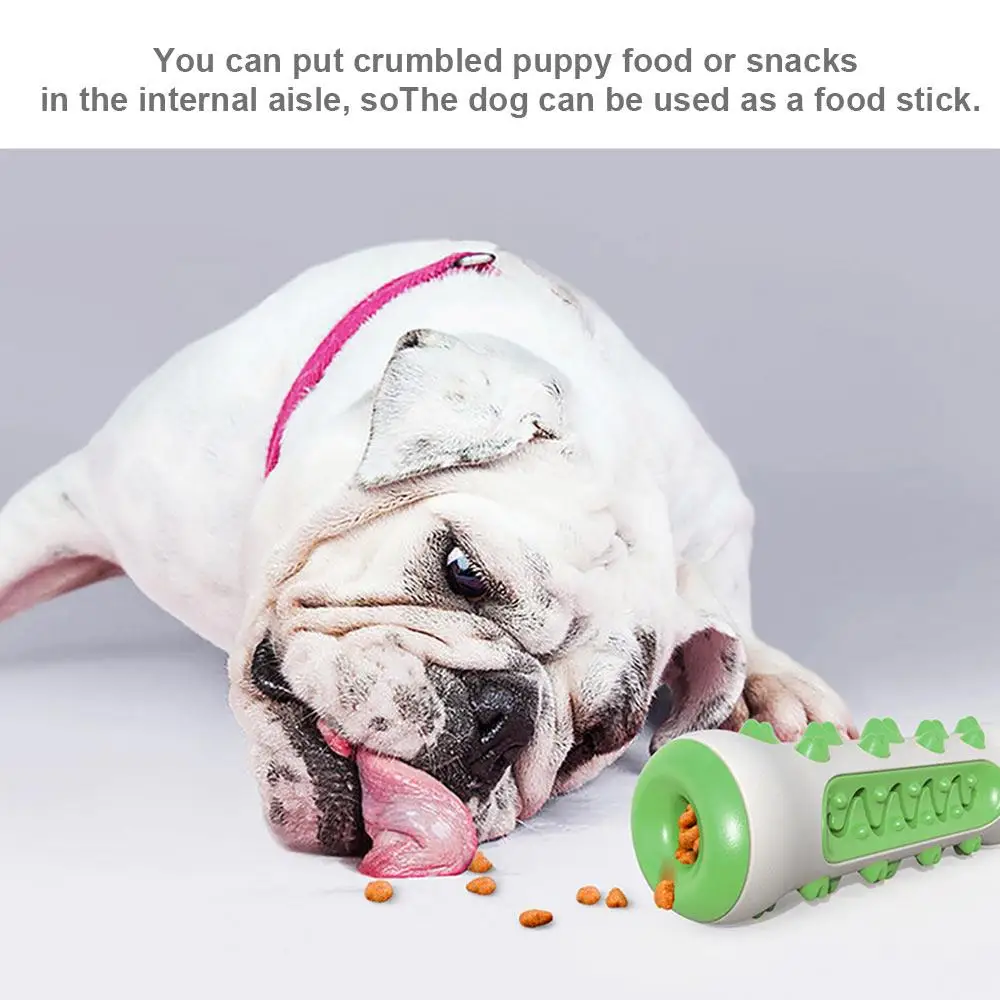 Pet Molar Stick Dog Toothbrush Chewy Non-Toxic TPR + Rubber Bones Shape Massage Gums Fresh Mint Clean Teeth Dog Chewing Toy
Pet Molar Stick Dog Toothbrush Chewy Non-Toxic TPR + Rubber Bones Shape Massage Gums Fresh Mint Clean Teeth Dog Chewing Toy