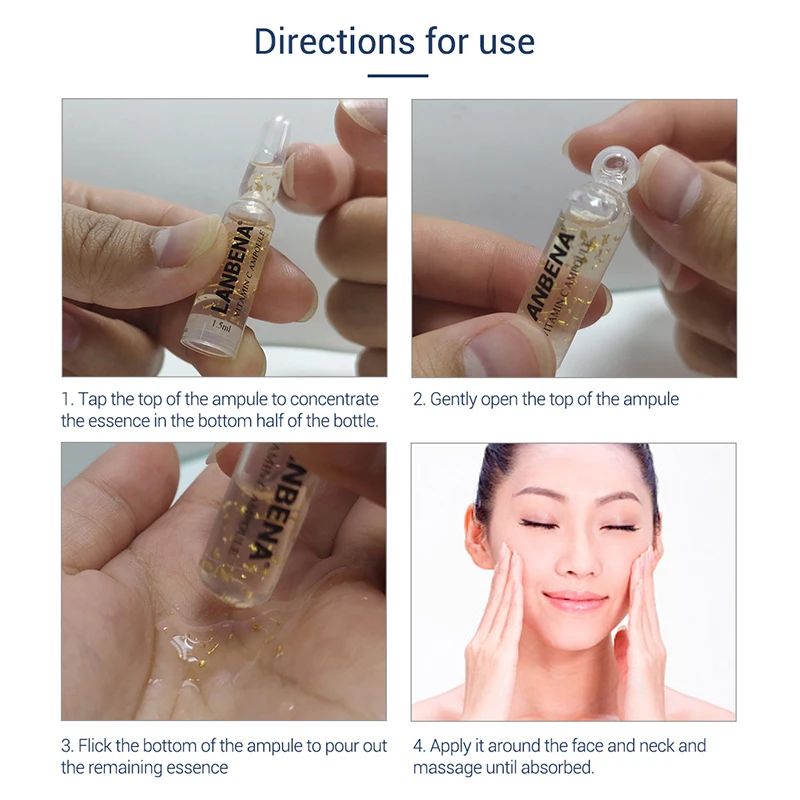 7pcs/Box Skin Care Essence Anti Wrinkle Anti Aging Remove Freckle Whitening Moisturizing Ampoule KG66
7pcs/Box Skin Care Essence Anti Wrinkle Anti Aging Remove Freckle Whitening Moisturizing Ampoule KG66