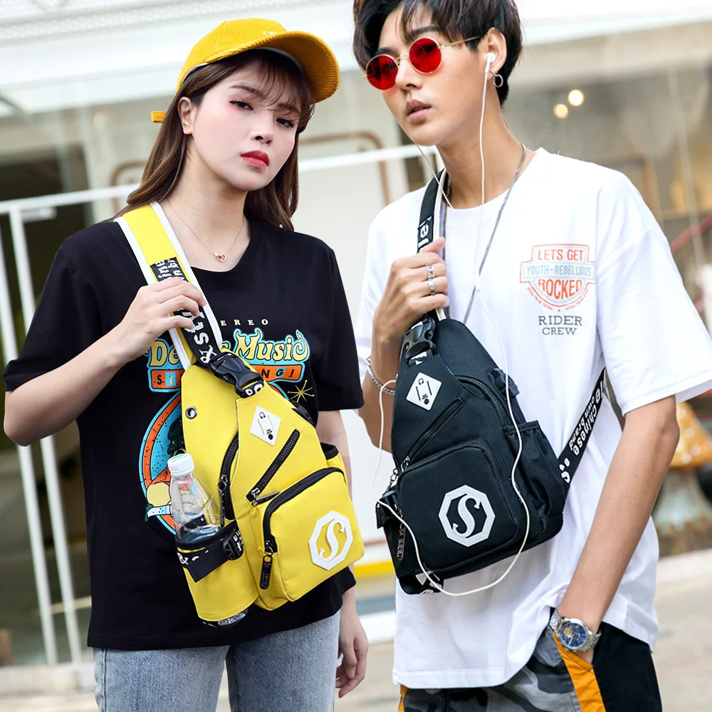 Men's and women's shoulder bag, backpack, cross raincoat, anti-theft chest, bicycle and student travel sports backpack, novelty
Men's and women's shoulder bag, backpack, cross raincoat, anti-theft chest, bicycle and student travel sports backpack, novelty