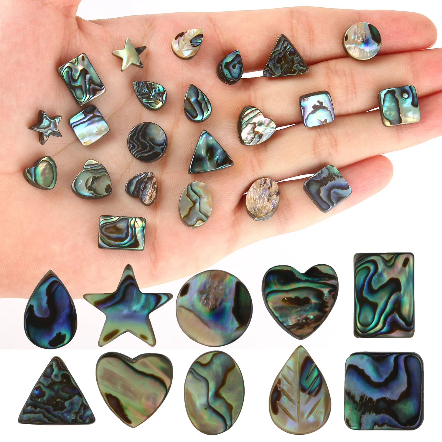 Natural Abalone Shell Beads Round Heart Star Square Droplets Seashell Beads For Jewelry Making Diy Bracelet Earrings Accessories
Natural Abalone Shell Beads Round Heart Star Square Droplets Seashell Beads For Jewelry Making Diy Bracelet Earrings Accessories