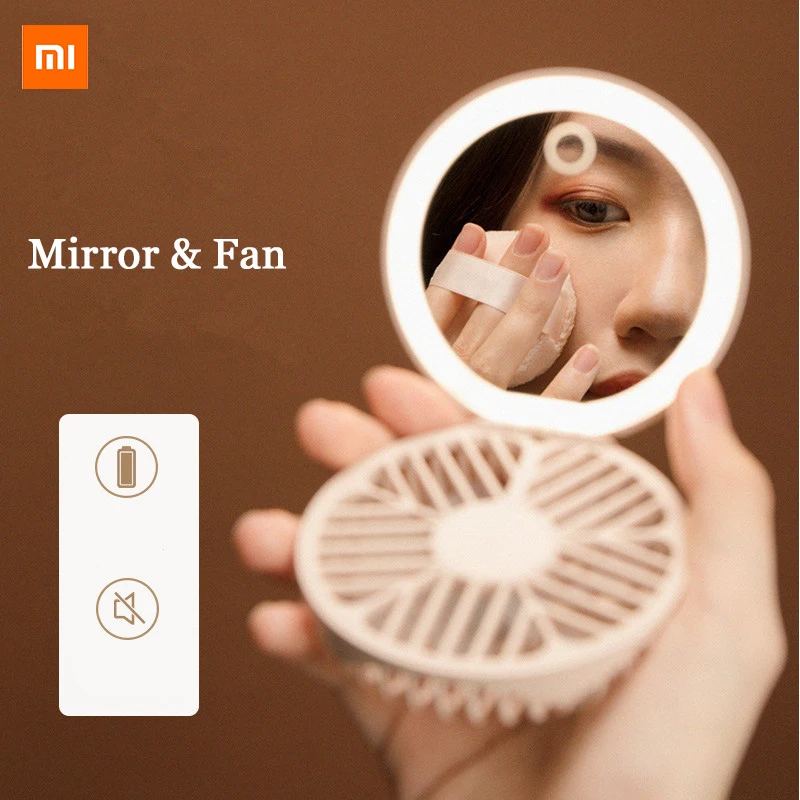 Светодиодное зеркало для макияжа Xiaomi Sothing с вентилятором портативный складной инструмент для макияжа Мини беззвучный охладитель вентилято...
Светодиодное зеркало для макияжа Xiaomi Sothing с вентилятором портативный складной инструмент для макияжа Мини беззвучный охладитель вентилято...