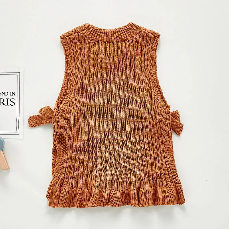 Baby Girls Waistcoat Coat Children Clothing New 2020 Autumn Winter Baby Girls Sleeveless Keep Warm Vest Knitted Kids Coat
Baby Girls Waistcoat Coat Children Clothing New 2020 Autumn Winter Baby Girls Sleeveless Keep Warm Vest Knitted Kids Coat