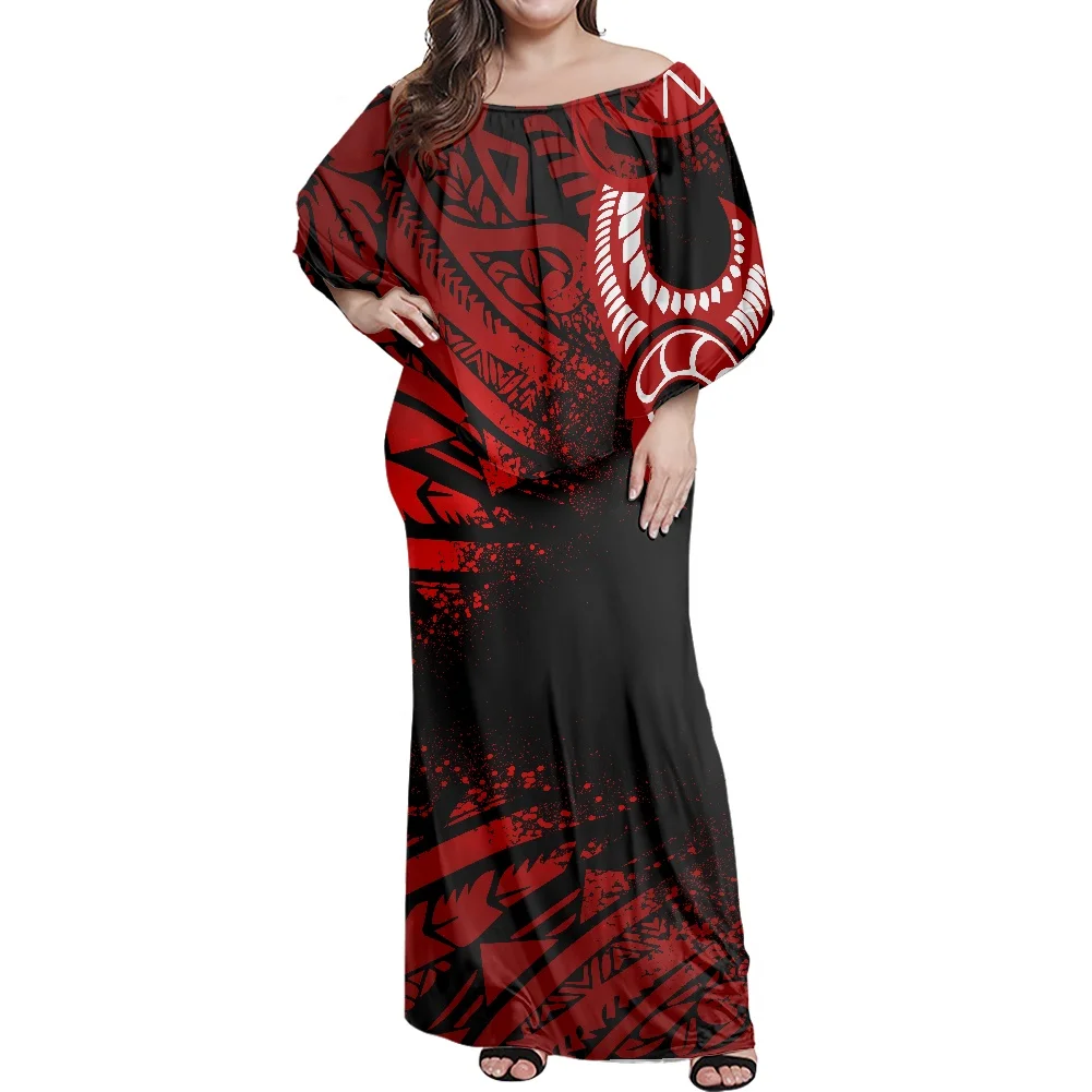 American Samoan Print Summer Bodycon Off Shoulder Maxi Dress Casual Wedding Party Dresses Custom Plus Size Women Clothing HOT
American Samoan Print Summer Bodycon Off Shoulder Maxi Dress Casual Wedding Party Dresses Custom Plus Size Women Clothing HOT