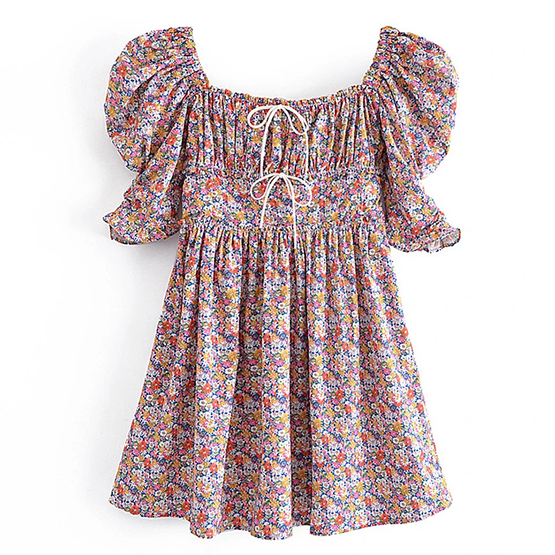 YENKYE Vintage Floral Print Holiday Party Mini Dress Women Sexy Square Neck Puff Sleeve Vestido Mujer Summer Short Robe
YENKYE Vintage Floral Print Holiday Party Mini Dress Women Sexy Square Neck Puff Sleeve Vestido Mujer Summer Short Robe