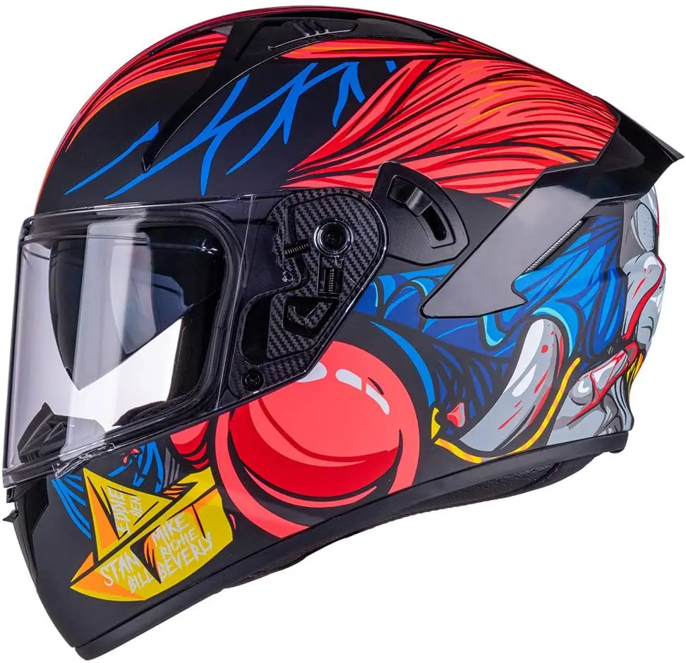 VCOROS X9 Full Face Motorcycle Helmet with Inner Sun Visor and Bluetooth Space DOT Approved Motorbike Casco Moto Street Bike
VCOROS X9 Full Face Motorcycle Helmet with Inner Sun Visor and Bluetooth Space DOT Approved Motorbike Casco Moto Street Bike