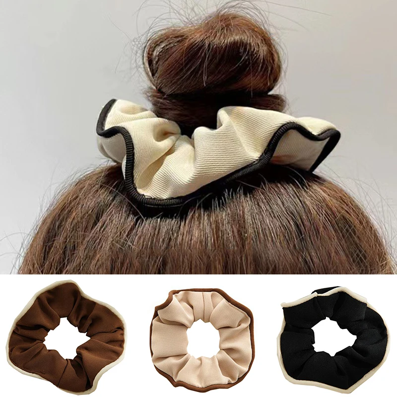 Elegant Korean Style Girls Hair Scrunchies Fashion Sweet Elastic Rubber Bands Contrasting Color Ponytail Holder Hair Accessories
Elegant Korean Style Girls Hair Scrunchies Fashion Sweet Elastic Rubber Bands Contrasting Color Ponytail Holder Hair Accessories