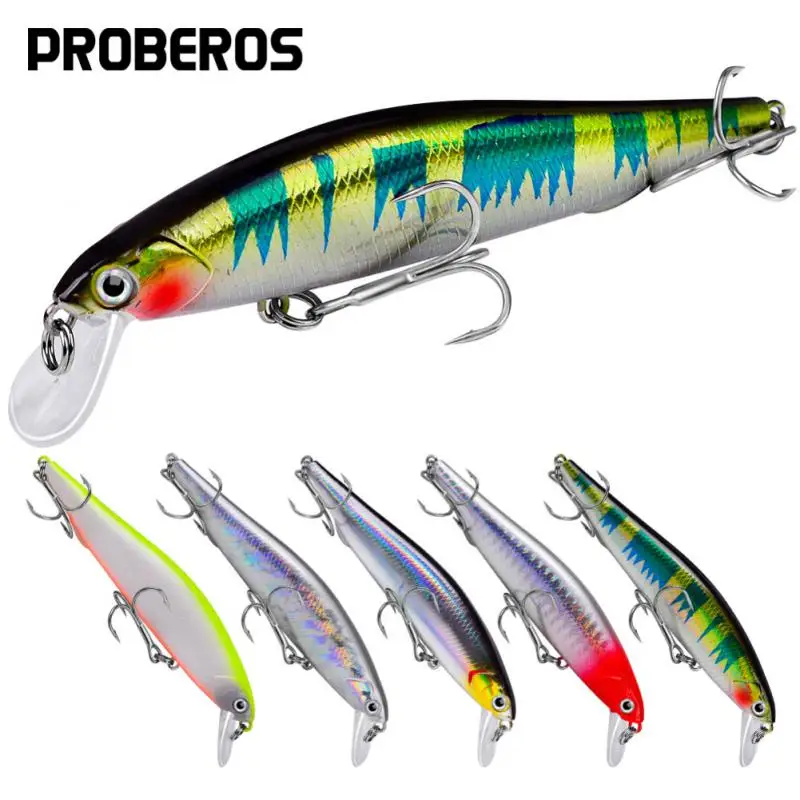 6cm/5g, 7.5cm/7g, 9cm/10g, 11cm/14.5g Top Fishing Lures Wobbler Hard Bait Quality Professional Minnow For Fishing Tackle
6cm/5g, 7.5cm/7g, 9cm/10g, 11cm/14.5g Top Fishing Lures Wobbler Hard Bait Quality Professional Minnow For Fishing Tackle