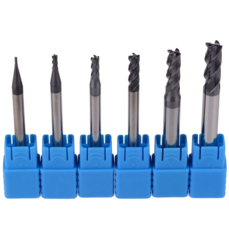 6 Pcs 1-6 Mm 4 Flutes Hrc45 Solid Tungsten Carbide End Mill Cnc Router Bits Tools Cnc Milling Cutter Bits For Metal Cutting
6 Pcs 1-6 Mm 4 Flutes Hrc45 Solid Tungsten Carbide End Mill Cnc Router Bits Tools Cnc Milling Cutter Bits For Metal Cutting