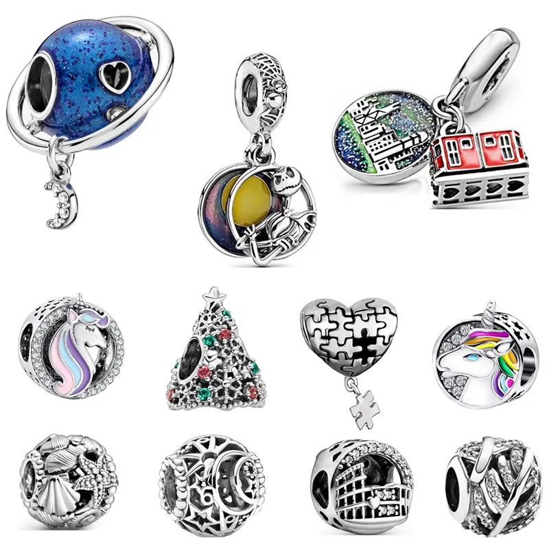 2021 New Silver Colour Pumpkin Car House Horse Starfish Leaves DIY Beads Fit Original Pandora Charms Women Fashion Bracelet
2021 New Silver Colour Pumpkin Car House Horse Starfish Leaves DIY Beads Fit Original Pandora Charms Women Fashion Bracelet