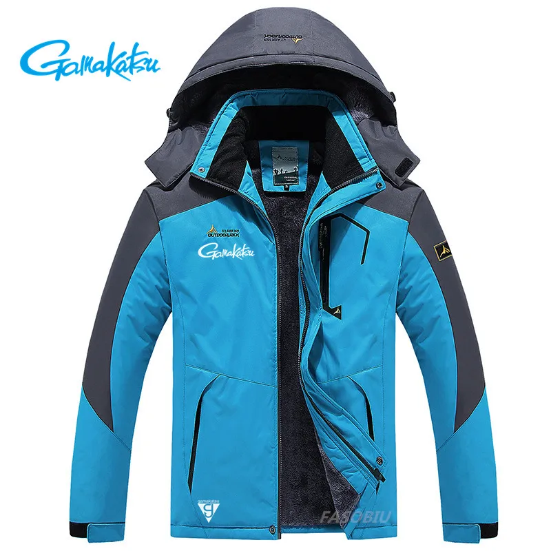New Gamakatsu Fishing Clothing Winter Autumn Winter Waterproof Warm Fishing Jackets Men Fleece Thick Outdoor Fishing Shirts
New Gamakatsu Fishing Clothing Winter Autumn Winter Waterproof Warm Fishing Jackets Men Fleece Thick Outdoor Fishing Shirts