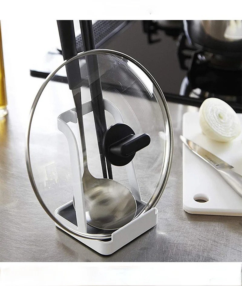 Lid Ladle Stand Kitchen Storage Cutlery Rack Multifunctional Tableware Rack Kitchen Accessories Kitchen kitchen kitchen items 
Lid Ladle Stand Kitchen Storage Cutlery Rack Multifunctional Tableware Rack Kitchen Accessories Kitchen kitchen kitchen items