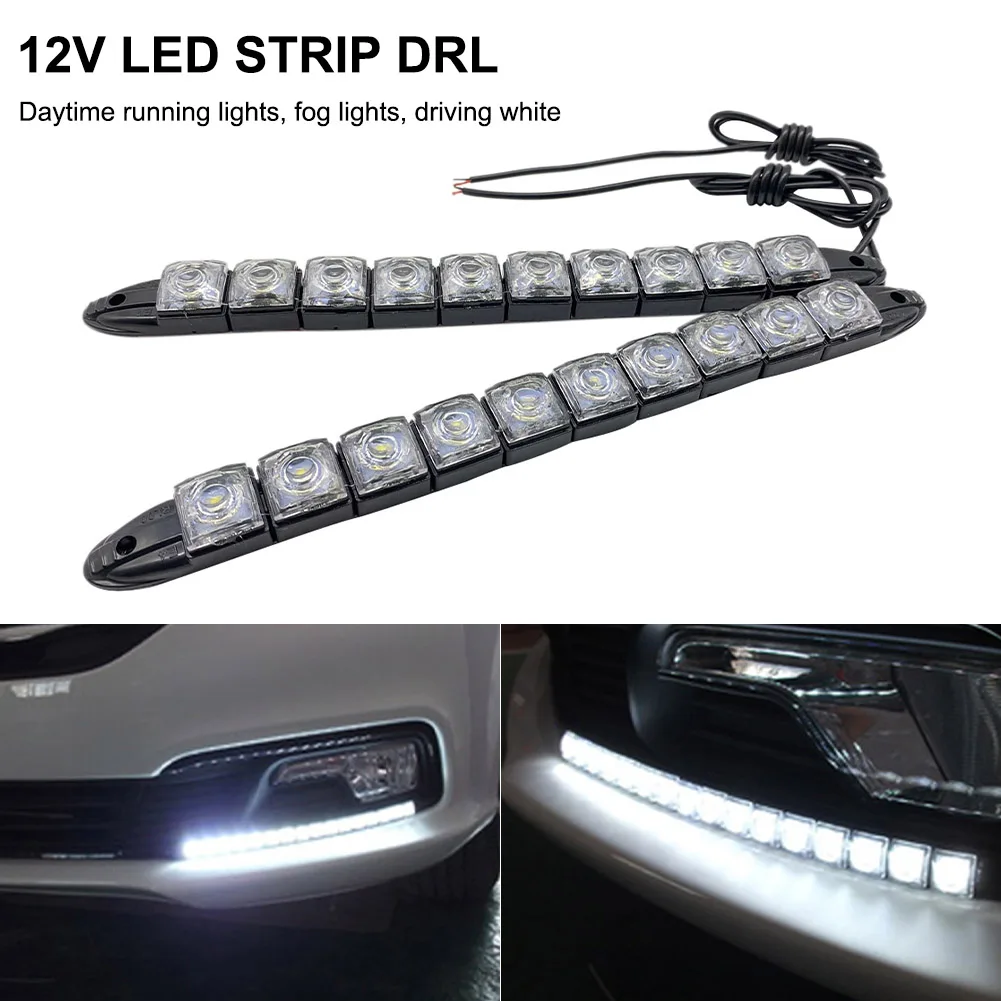 2Pcs/set LED Auto Daytime Running Light 12V Universal Car DRL Auto Lamp DRL Auxiliary Light 6000K White Fog Day Driving Lamp
2Pcs/set LED Auto Daytime Running Light 12V Universal Car DRL Auto Lamp DRL Auxiliary Light 6000K White Fog Day Driving Lamp