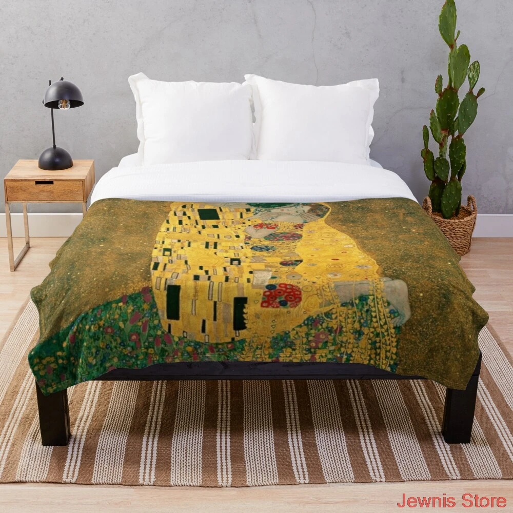 The Kiss Gustav Klimt Throw Blanket Fleece for Beds Thick Quilt Fashion Bedspread Sherpa Throw Blanket Adults Kids
The Kiss Gustav Klimt Throw Blanket Fleece for Beds Thick Quilt Fashion Bedspread Sherpa Throw Blanket Adults Kids