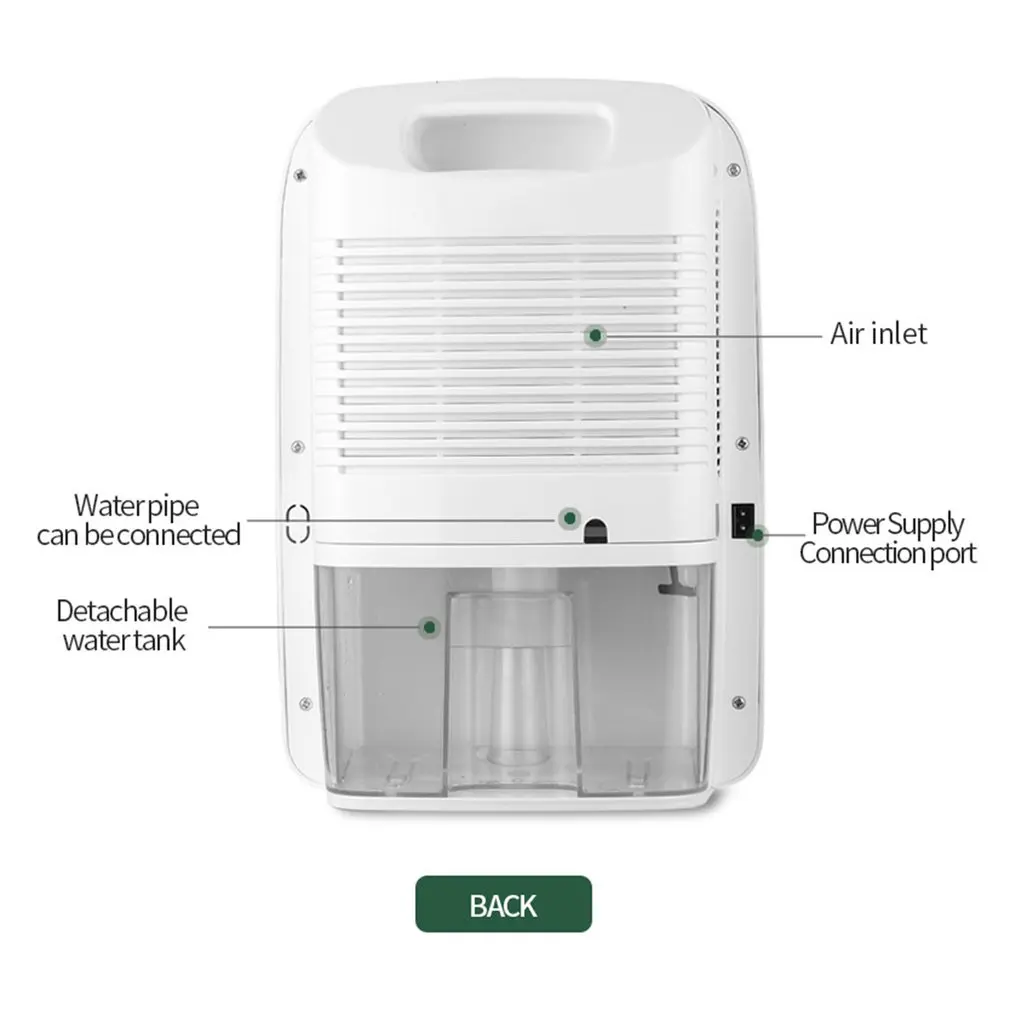 2.5L Electric Air Dehumidifier for Home Office Bedroom Moisture Absorber Air Purifier Mute Air Dryer Dehumidifi Deshumidificador
2.5L Electric Air Dehumidifier for Home Office Bedroom Moisture Absorber Air Purifier Mute Air Dryer Dehumidifi Deshumidificador