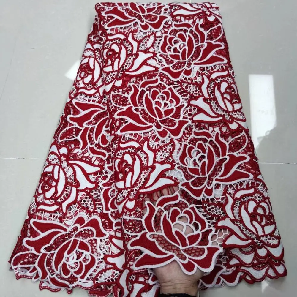 New arrival Guipure Lace fabric French African Cord Lace Fabric 2020 High Quality Nigeria Lace Fabric For Wedding dress 5 yards 
New arrival Guipure Lace fabric French African Cord Lace Fabric 2020 High Quality Nigeria Lace Fabric For Wedding dress 5 yards