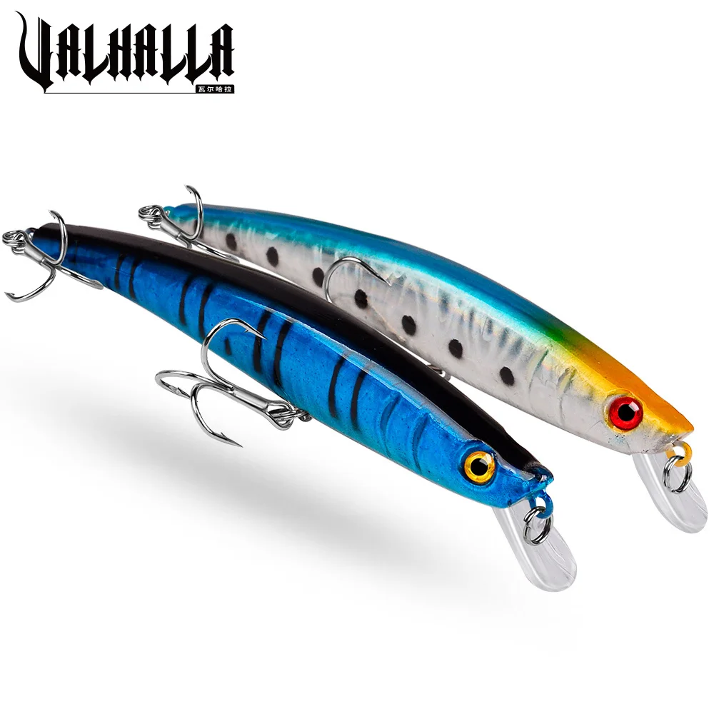 VALHALLA 1Pc Topwater Minnow Fishing Lure 11.5cm 11.2g Floating Laser Hard Artificial Bait Trout Wobblers Crankbait Pesca Tackle 
VALHALLA 1Pc Topwater Minnow Fishing Lure 11.5cm 11.2g Floating Laser Hard Artificial Bait Trout Wobblers Crankbait Pesca Tackle