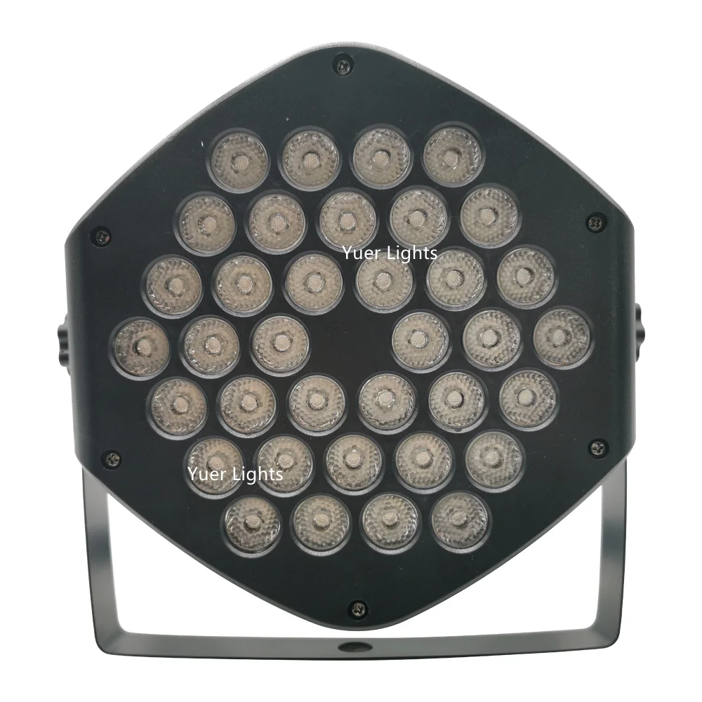Fast Shipping LED 36X3W RGB Flat Par 3IN1 Dj Wash Light Stage Uplighting KTV Disco DJ DMX512 Decorative Ball Lamp | Лампы и освещение