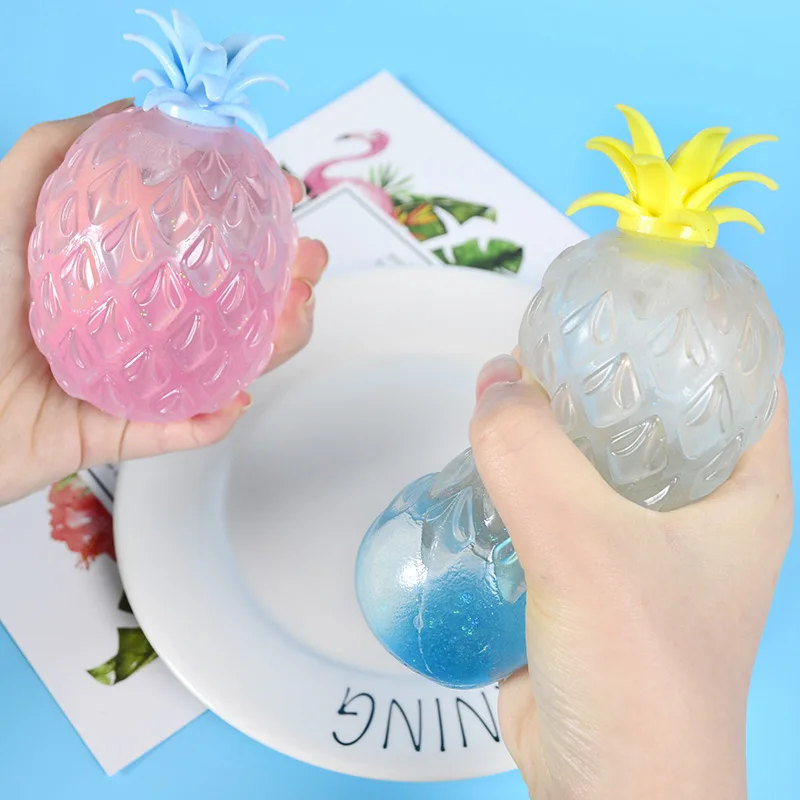 2020 Transparent And Slick Funny Pinch Decompression Venting Novelty Toy Pineapple Decompression Squeeze Toy Cure Toy For Kids
2020 Transparent And Slick Funny Pinch Decompression Venting Novelty Toy Pineapple Decompression Squeeze Toy Cure Toy For Kids