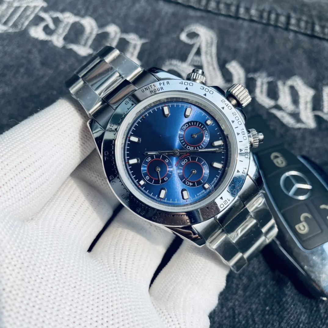 2021 new high-end business men's watch fashion watch personality watch six pin function watch