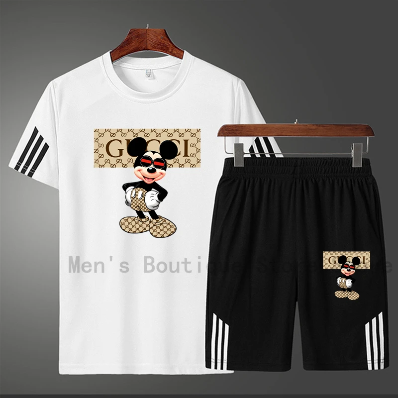 2021 brand men's quick-drying T-shirt + shorts men's brand two-piece suit men's sportswear casual style T-shirt workout fitness
2021 brand men's quick-drying T-shirt + shorts men's brand two-piece suit men's sportswear casual style T-shirt workout fitness