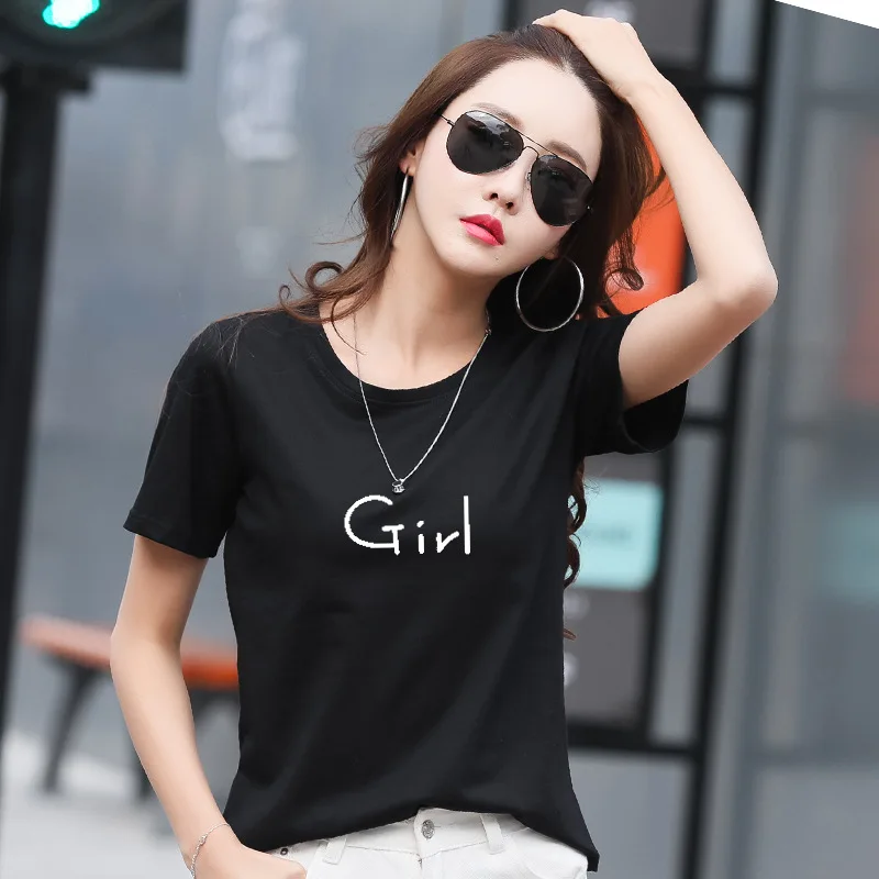 Women's T-Shirt Summer 2021 Fashionable Casual Short Sleeve Tees Loose Plus Size M-2XL Women Top Girls' Casual Sweatshirts F5423
Women's T-Shirt Summer 2021 Fashionable Casual Short Sleeve Tees Loose Plus Size M-2XL Women Top Girls' Casual Sweatshirts F5423