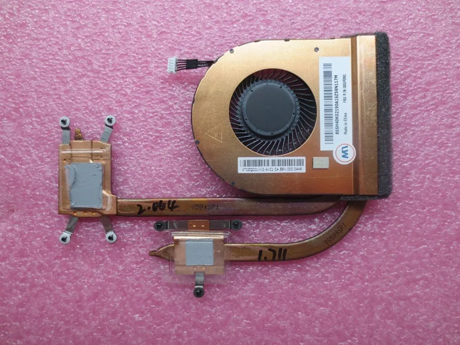 New/Orig Lenovo ThinkPad E460 Heatsink CPU Cooler Cooling Fan 00UP091 00UP092 00UP093 
New/Orig Lenovo ThinkPad E460 Heatsink CPU Cooler Cooling Fan 00UP091 00UP092 00UP093