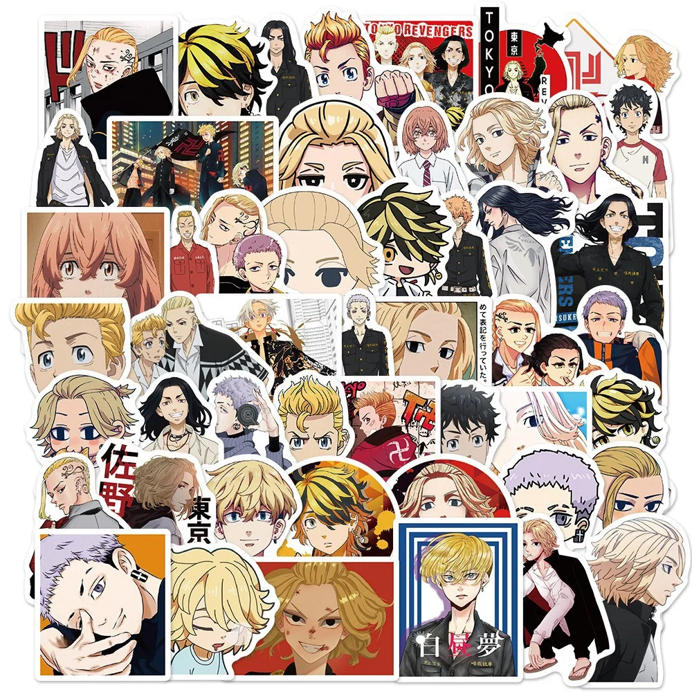 10/30/50PCS No Repeat Anime Tokyo Avengers Graffiti Stickers Luggage Laptop Refrigerator Mobile Phone Stickers Wholesale
10/30/50PCS No Repeat Anime Tokyo Avengers Graffiti Stickers Luggage Laptop Refrigerator Mobile Phone Stickers Wholesale