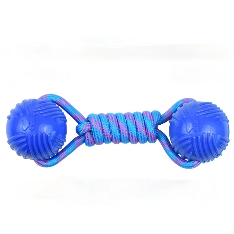 New product dog toy nylon rope spherical molar teeth cleaning elastic bite resistant training dog toy pet products Chew Toys
New product dog toy nylon rope spherical molar teeth cleaning elastic bite resistant training dog toy pet products Chew Toys