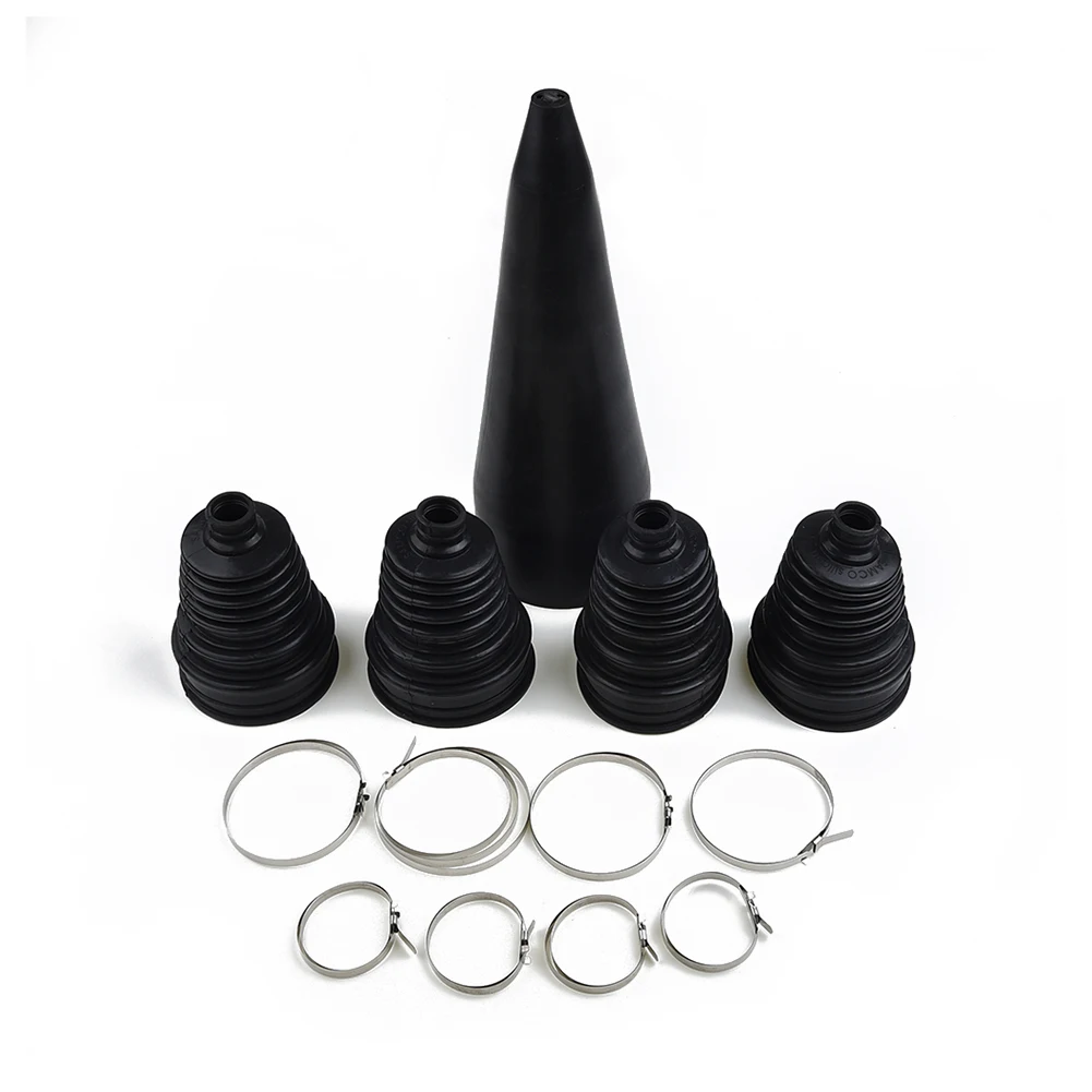4pcs With 4*Clips Universal Constant Velocity CV Boot Joint Fitting Cone Stretch Constant Velocity CV Boot Cone Stretch
4pcs With 4*Clips Universal Constant Velocity CV Boot Joint Fitting Cone Stretch Constant Velocity CV Boot Cone Stretch