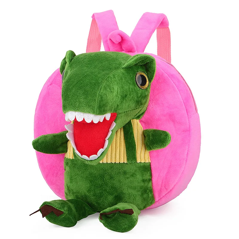 Plush Backpack New Kindergarten School Bag Cartoon Cute Little Dinosaur School Bag Baby Small Backpack Four Colors Are Available
Plush Backpack New Kindergarten School Bag Cartoon Cute Little Dinosaur School Bag Baby Small Backpack Four Colors Are Available