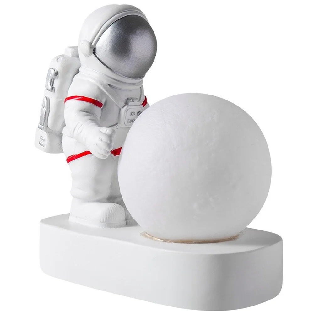 Astronaut Spaceman Moon Night Light Bedroom Bedside Desktop Creative Decoration Table Lamp Gift Light for Children Baby Kids
Astronaut Spaceman Moon Night Light Bedroom Bedside Desktop Creative Decoration Table Lamp Gift Light for Children Baby Kids