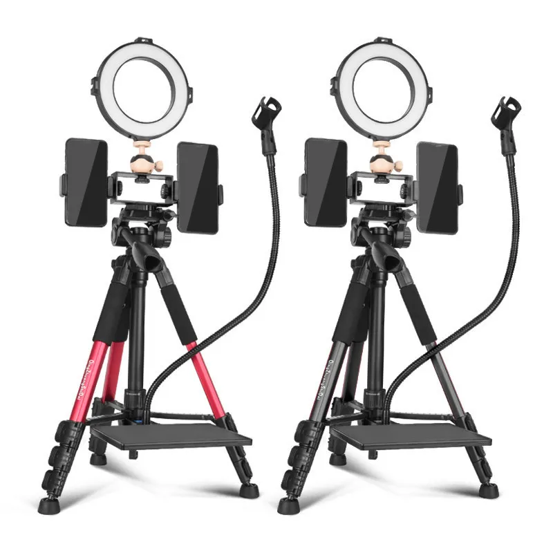 16/26cm LED Photo Ring Light Selfie RingLight with Microphone Tripod Stand 3 Light Modes Dimmable Ringlight for YouTube Video
16/26cm LED Photo Ring Light Selfie RingLight with Microphone Tripod Stand 3 Light Modes Dimmable Ringlight for YouTube Video