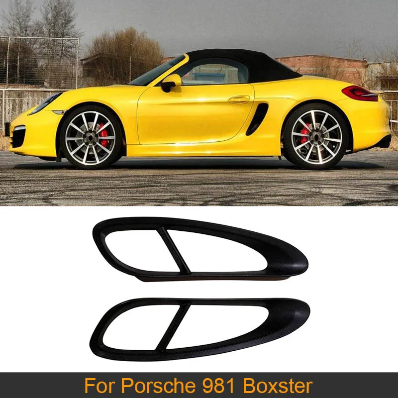Боковые вентиляционные отверстия для дверей автомобиля из углеродного волокна, отделка для Porsche 981 Boxster 2013 2014 2015, боковые крышки для вентиляц... 
Боковые вентиляционные отверстия для дверей автомобиля из углеродного волокна, отделка для Porsche 981 Boxster 2013 2014 2015, боковые крышки для вентиляц...