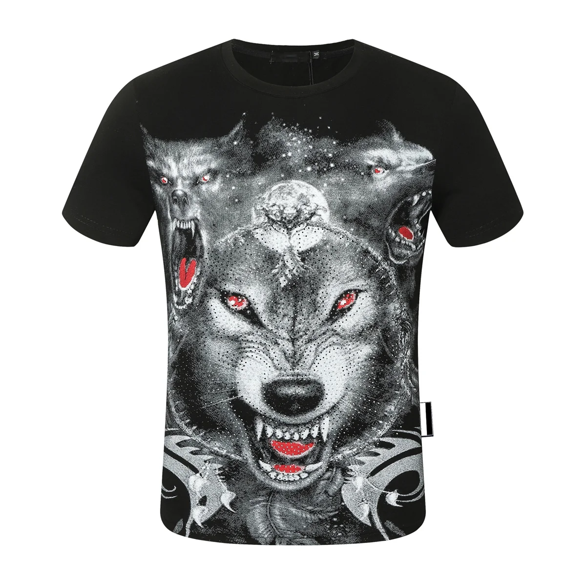 21ss High quality Tops Punk Style Men Black Skulls T shirt PP Casual T-shirt Short Sleeve Top Tees Men's Clothing
21ss High quality Tops Punk Style Men Black Skulls T shirt PP Casual T-shirt Short Sleeve Top Tees Men's Clothing