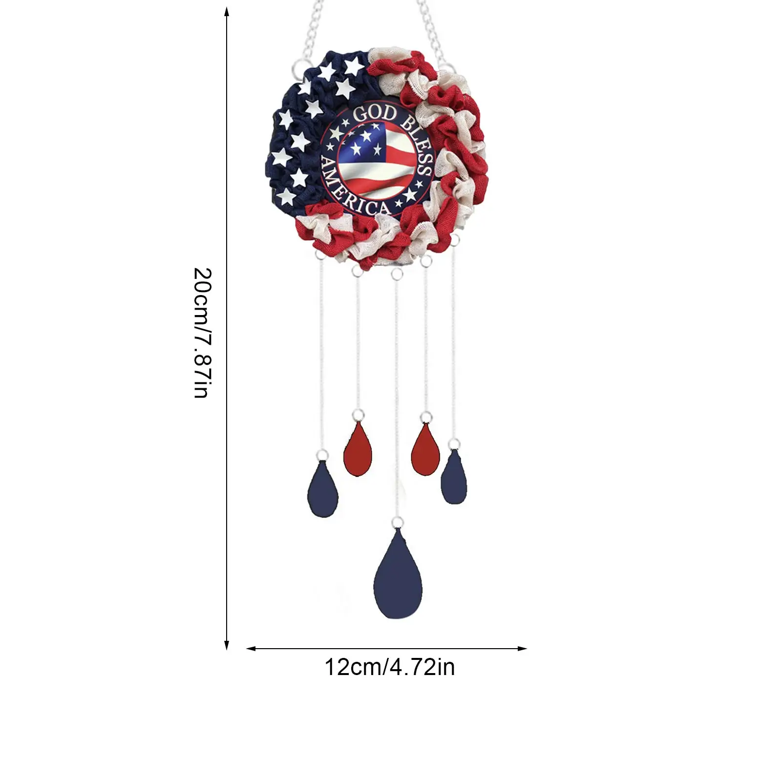 Windchime Door Window Hanging Decoration Patriotic Fengshui Wind Chimes For Independence Day For Garden Home Yard Room Decor New
Windchime Door Window Hanging Decoration Patriotic Fengshui Wind Chimes For Independence Day For Garden Home Yard Room Decor New