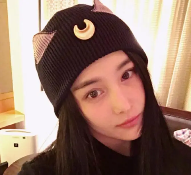 Women Cat Ear Hat Anime moon Cap Cosplay Costume Props Knitted Hat Women Fashion Autumn Winter
Women Cat Ear Hat Anime moon Cap Cosplay Costume Props Knitted Hat Women Fashion Autumn Winter