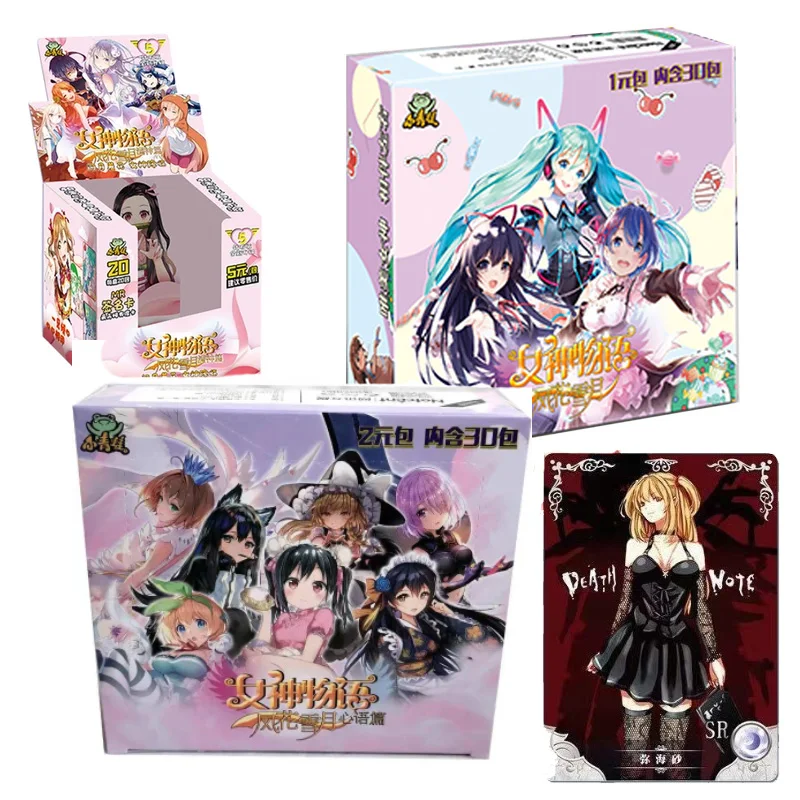 160-180pcs Original Goddess Story Collection Cards Child Kids Birthday Gift Game Cards Table Toys For Family Christmas
160-180pcs Original Goddess Story Collection Cards Child Kids Birthday Gift Game Cards Table Toys For Family Christmas