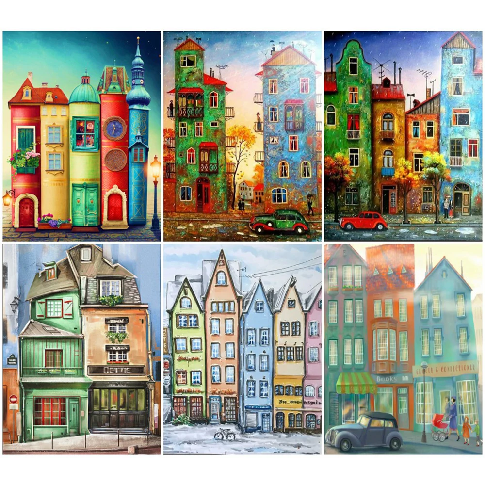 DIY Painting By Numbers Cartoon House Frame Kit Oil Coloring By Numbers Wall Art Picture Acrylic Paintings On Canvas Home Decor
DIY Painting By Numbers Cartoon House Frame Kit Oil Coloring By Numbers Wall Art Picture Acrylic Paintings On Canvas Home Decor