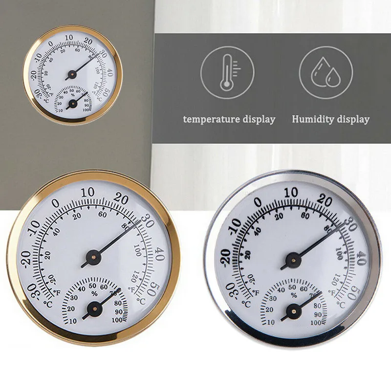 Wall Mounted Thermometer Indoor Outdoor Hang Garden Greenhouse Office Room Home Indoor Humidity Temperature Display Hygrometer
Wall Mounted Thermometer Indoor Outdoor Hang Garden Greenhouse Office Room Home Indoor Humidity Temperature Display Hygrometer