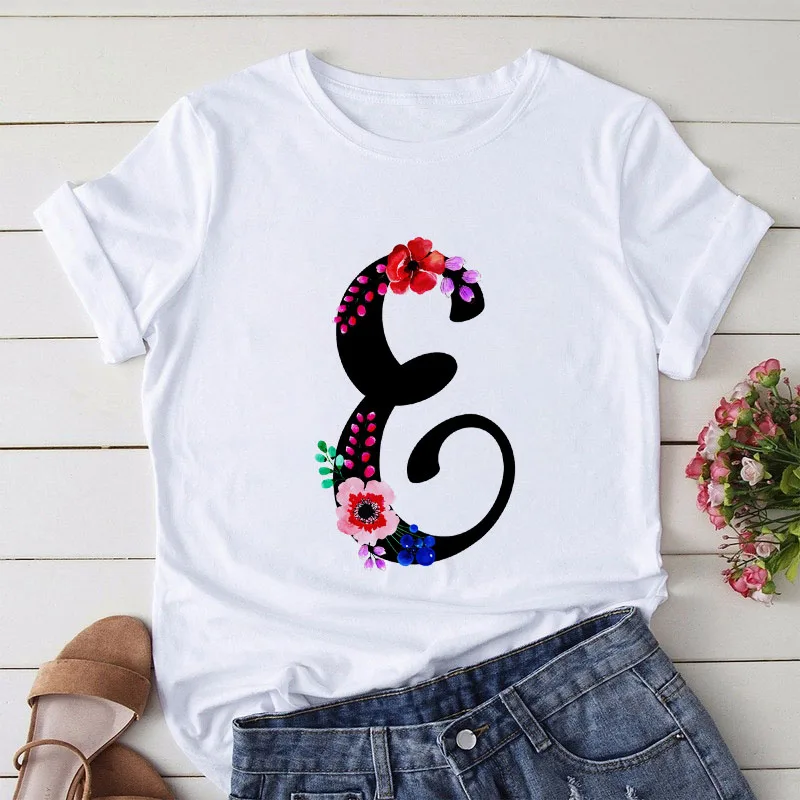 Summer Letter Printed Women T-shirt Woman Harajuku Short-Sleeved O-Neck Tees Shirt Girl Summer Tee Top Femme Tshirt
Summer Letter Printed Women T-shirt Woman Harajuku Short-Sleeved O-Neck Tees Shirt Girl Summer Tee Top Femme Tshirt