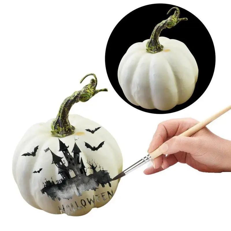Halloween Foam Simulation White Pumpkin Diy Graffiti Fake Pumpkin Ornament Simulation Plant for Home Party Decoration
Halloween Foam Simulation White Pumpkin Diy Graffiti Fake Pumpkin Ornament Simulation Plant for Home Party Decoration