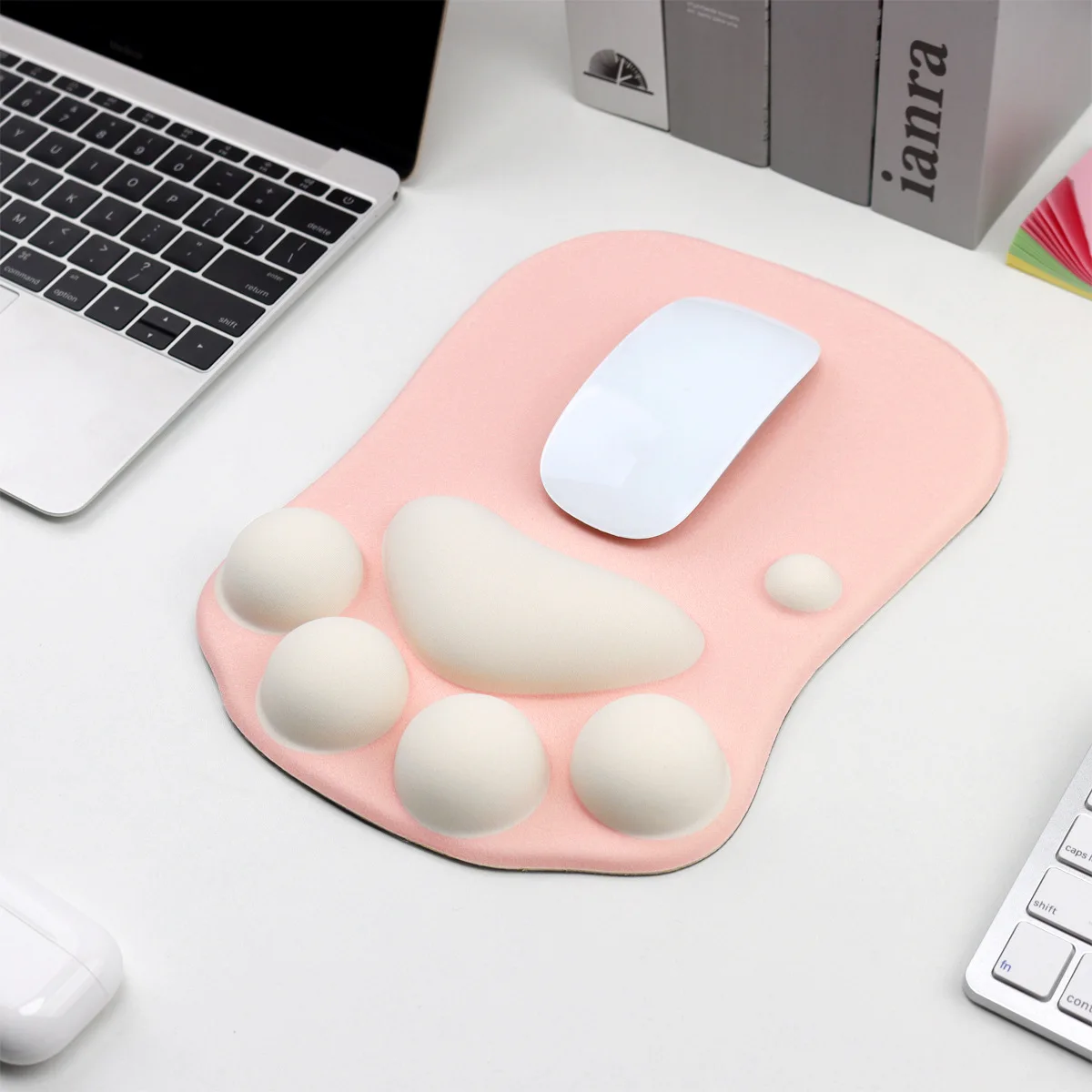 Ergonomic Mouse Pad Silicon Gel Non-slip Streamline Wrist Rest Support Mat Computer Mousepad for Office Gaming PC Cat Claw pad
Ergonomic Mouse Pad Silicon Gel Non-slip Streamline Wrist Rest Support Mat Computer Mousepad for Office Gaming PC Cat Claw pad