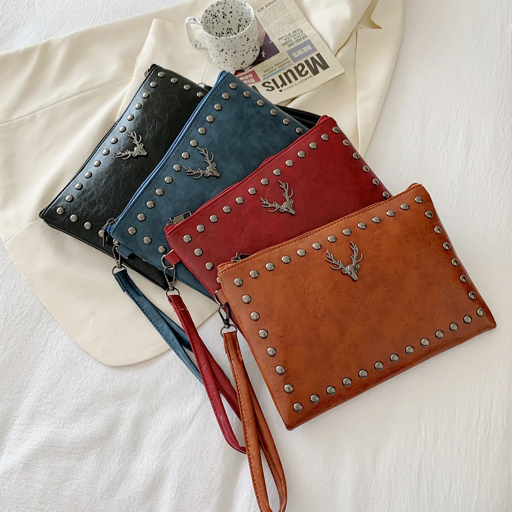 Fashion Solid Color Envelope Bag PU Leather Women Envelope Bag Casual Ladies Small Handbags Retro Day Clutches
Fashion Solid Color Envelope Bag PU Leather Women Envelope Bag Casual Ladies Small Handbags Retro Day Clutches