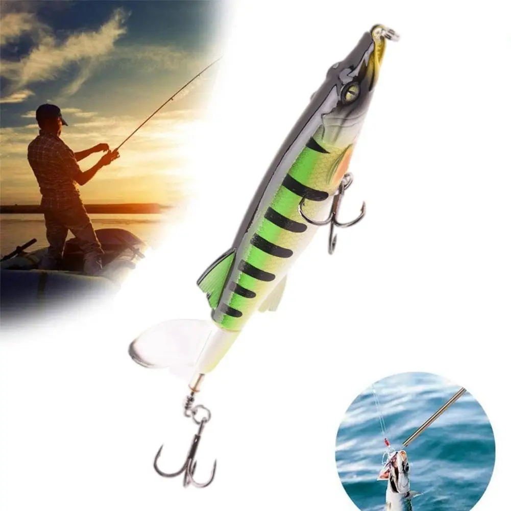 Fishing Lure Whopper Popper Topwater 13cm 16g With Plopper Bass Soft Pike Tackle Wobbler Artificial Fishing Rotating Baits U3E1
Fishing Lure Whopper Popper Topwater 13cm 16g With Plopper Bass Soft Pike Tackle Wobbler Artificial Fishing Rotating Baits U3E1